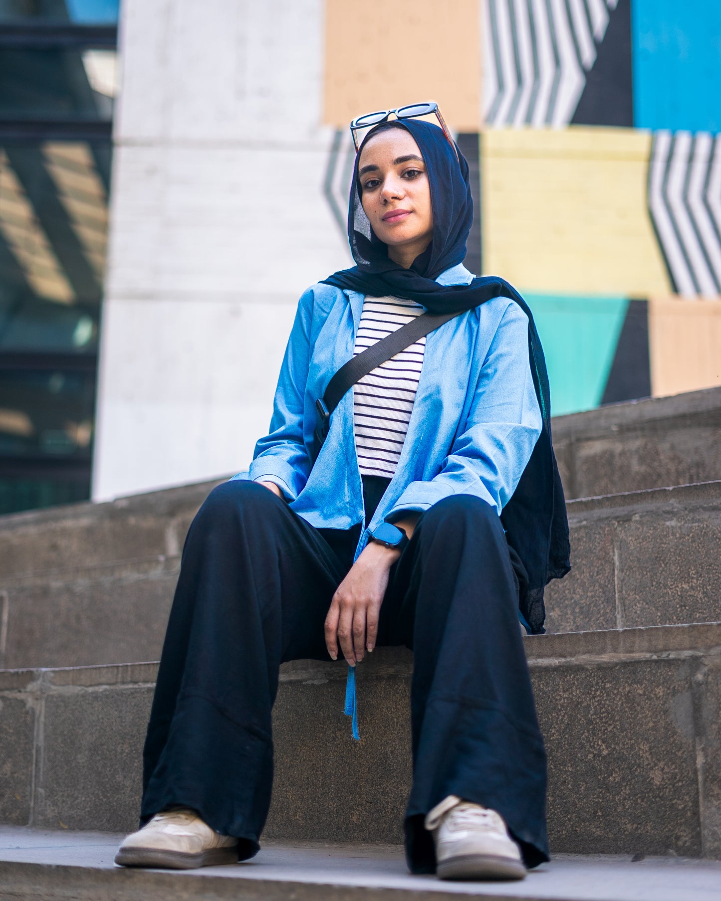 Light Denim Blouse