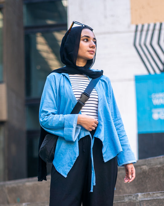 Light Denim Blouse