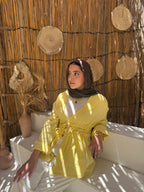 Ruffle Blouse - Yellow