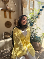 Ruffle Blouse - Yellow