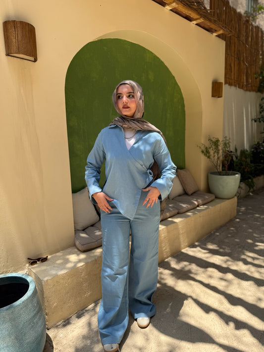 Denim Blouse - Light