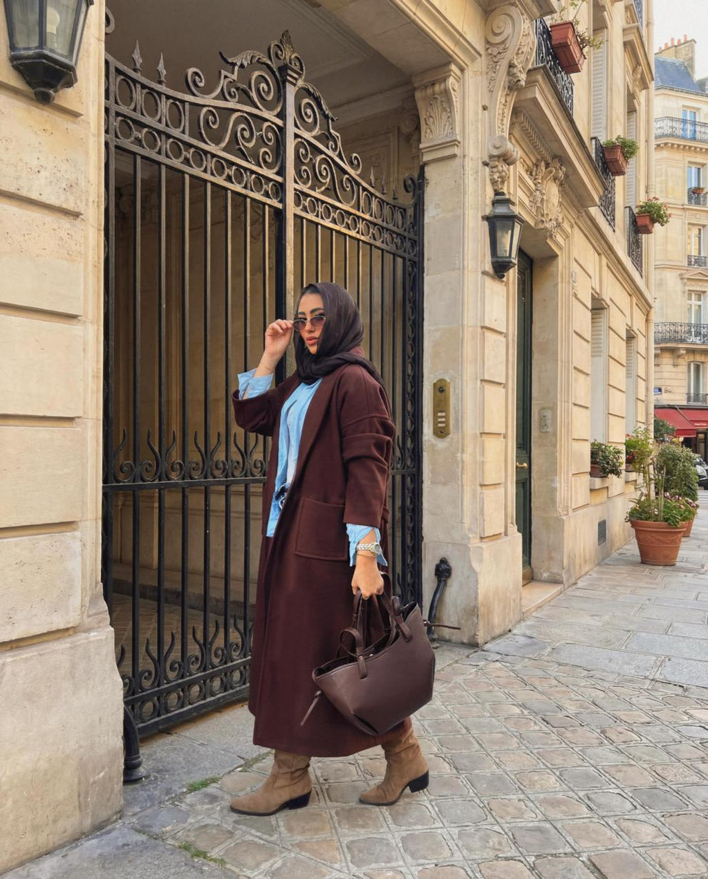Forever Coat – Dark Brown