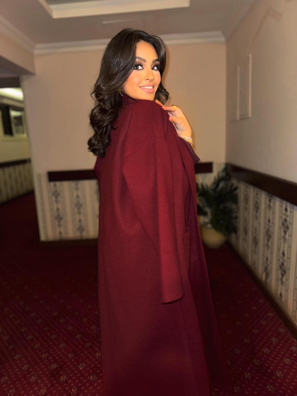 Forever Coat – Burgundy