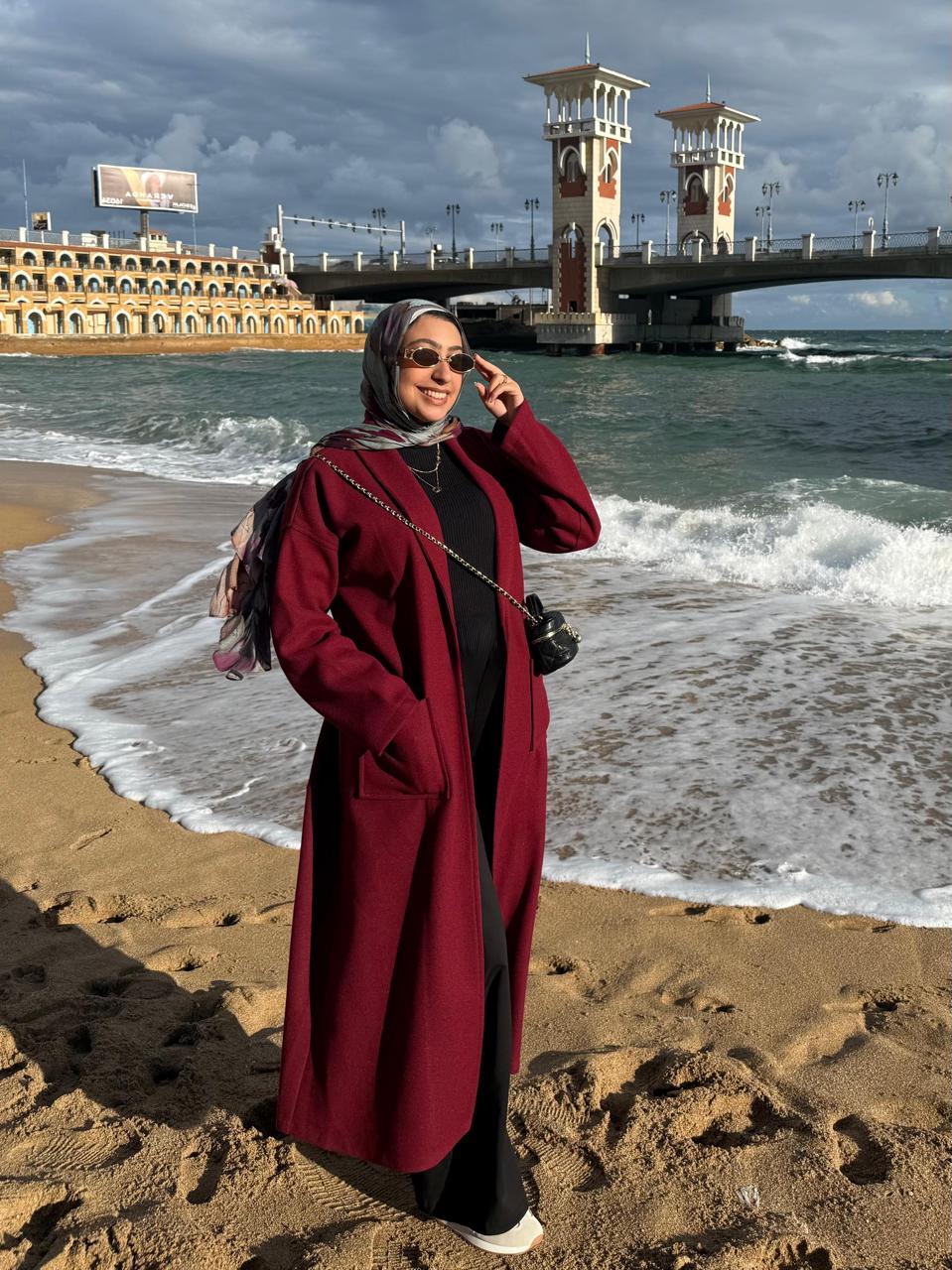 Forever Coat – Burgundy