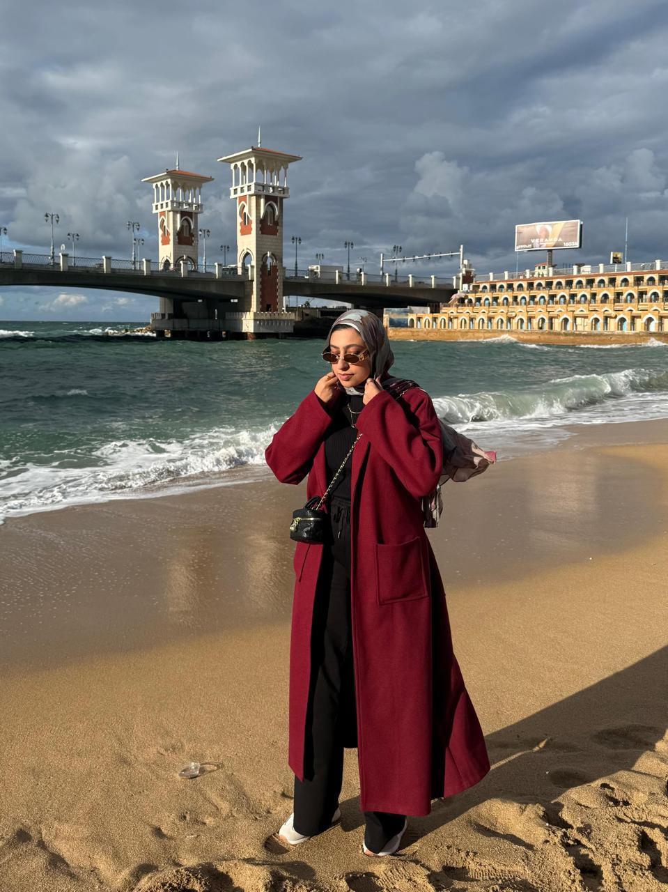 Forever Coat – Burgundy